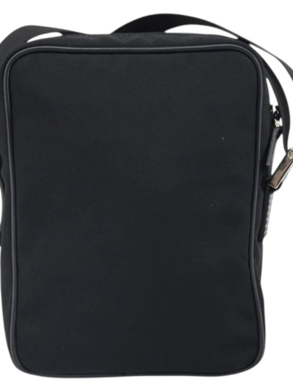 GUCCI Shoulder Bag Nylon Black Silver 018 1619 Auth 170116 - Picture 2 of 16